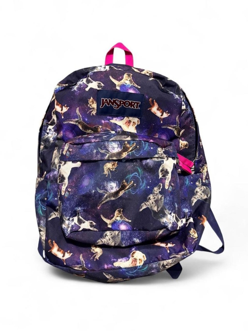 JanSport Classic SuperBreak “Multi Astro Kitty” Backpack - Picture 1 of 6